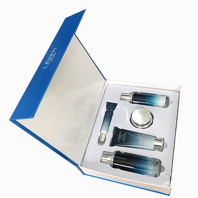Customized Book Shape Magnetic Boxes for Skin Care and Cosmetics Custom Order Accepted