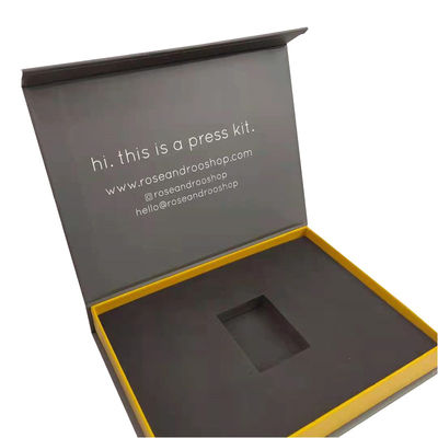 Paperboard Magnetic Giftcard Business NFC Vip Credit Card Packaging Box and Customizable