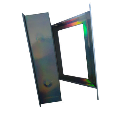 Magnetic Holographic Effect Blush Packaging Lash Box with Window Custom Logo HOLO