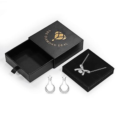 Jewelry Packaging Box for Bangles Bracelets Earrings Necklaces Ring Acceptable ODM OEM