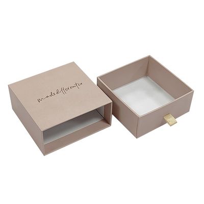 Small Slide Drawer Box Packaging Sliding Drawer Paper Jewelry Gift Box for Packing Items