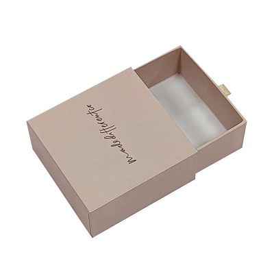 Small Slide Drawer Box Packaging Sliding Drawer Paper Jewelry Gift Box for Packing Items