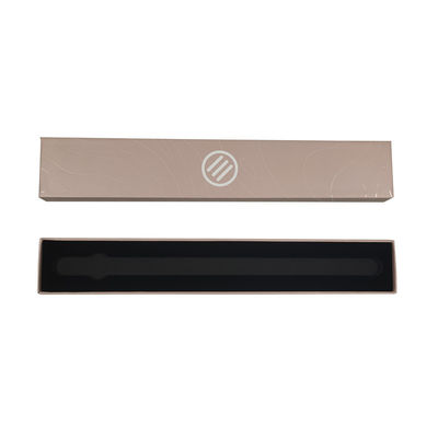 Tableware High End Black Texture Luxury Box with Custom Logo and Silver Foil Stamping