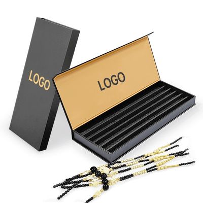CMYK Printing Paper Cardboard Gift Box for Buddhist Beads Temple Bracelet Packaging