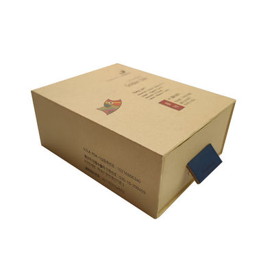 Kraft White Customized Gift Jewelry Packaging Paper Box for Watches and Earrings