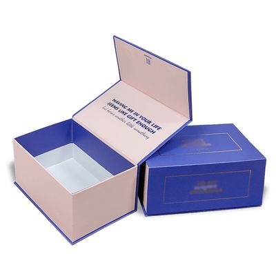 Custom Screen Printing Logo Plain White Magnetic Folding Gift Box For Your Requirements
