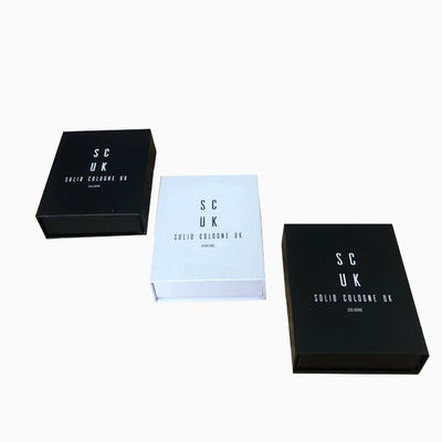4C/UV/Lamination/Embossing/Stamping Finish Custom Magnetic Book Shape Box for Perfume