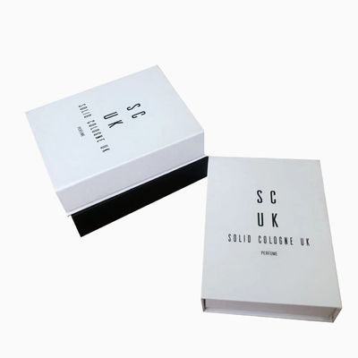 4C/UV/Lamination/Embossing/Stamping Finish Custom Magnetic Book Shape Box for Perfume