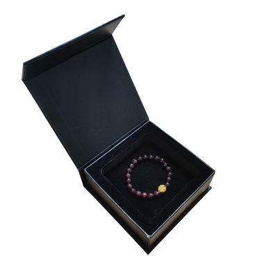 Others Custom Design Matte Black Rigid Paper Cardboard Gift Packaging Magnetic Box with Foam Insert