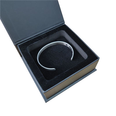 Others Custom Design Matte Black Rigid Paper Cardboard Gift Packaging Magnetic Box with Foam Insert