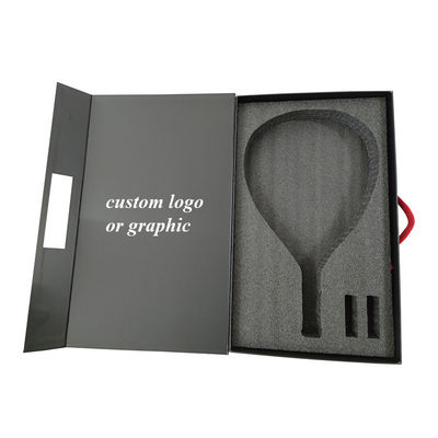Rigid Cardboard Magnetic Packaging Box For Ping Pong Ball Table Tennis Padel Racket