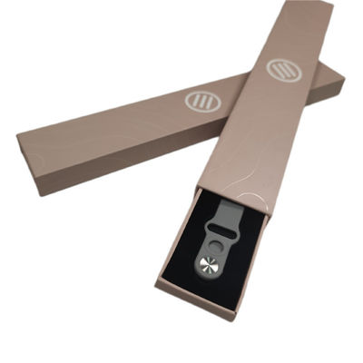 Stylish Hanging Necktie Bow Tie Scarf Packaging Cardboard Sliding Drawer Box for Your