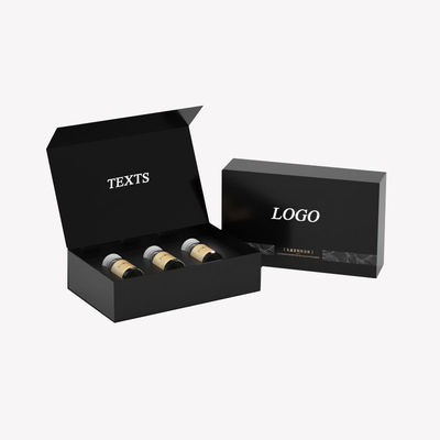 Recyclable Custom Small Batch Book Shape Perfume Glass Bottle Cosmetic Gift Packages