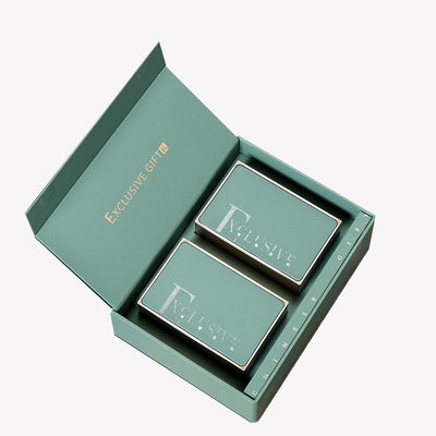 Tea Gift Set Packaging Coffee Cup Scented Candle Honey Magnetic Flip Open Gift Box