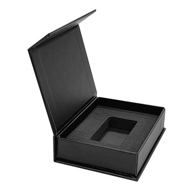 Sample Matte Business VIP Card Packaging Magnetic Flip Closure Paper Box for Photo Frame