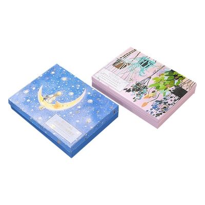 Color Printed Paper Custom Jewelry Packaging Box Recycled Flip Top Cardboard Box