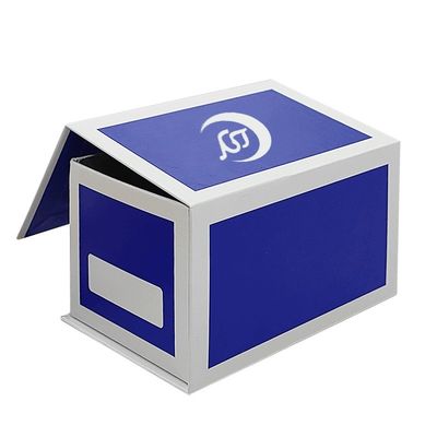 Recycle Printing Logo Custom Rigid Cardboard Magnet Box Magnetic Flip Top Paper Gift Boxes