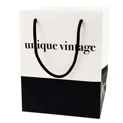 OEM Customized Designs Luxury Matte Gift Shopping Paper Bag With Logo For Clothing Shoes