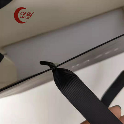 Eco-Friendly Black Gift Paper Bags with Your Own Logo Made in from Recycled Materials