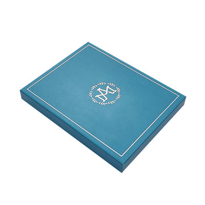 Own Logo Cardboard Removable Lid 2 Piece Rigid Boxes Custom Thin Packaging Box With Logo For T Shirt Clothing