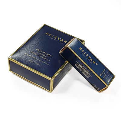 Custom Color Lipstick Foldable Cardboard Perfume Bottle Lipstick Gift Cosmetic Packaging Paper Color Box