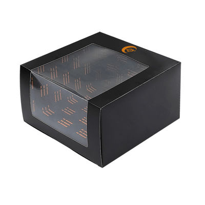 Custom Paper Hat Packaging Baseball Cap Window Gift Box With Clear Pvc Window For Baseball Cap