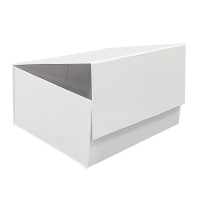 Custom Folding Flip Paper Box With Die Cuts Top Automatic Lock Bottom Display Paper Box White Reverse Folding End Packaging Box