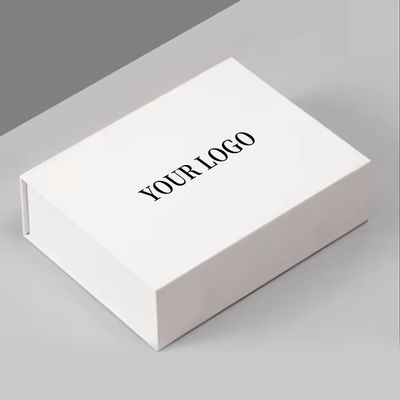 Custom Folding Flip Paper Box With Die Cuts Top Automatic Lock Bottom Display Paper Box White Reverse Folding End Packaging Box