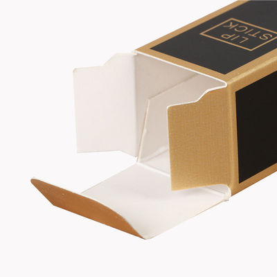 Custom 300 Gram 350 Gram Cardboard Straight Direct Reverse Tuck Paper Box Tuck Top Rectangle Lip Stick Perfume Bottle Packing