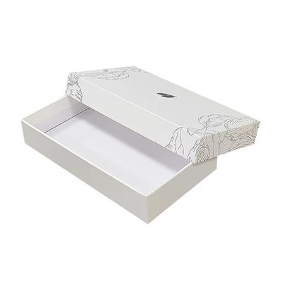 Customized Logo Two Piece Lid And Base Cardboard Gift Packaging 2 Piece Removable Hard Packaging Box For Wallet And Handbag
