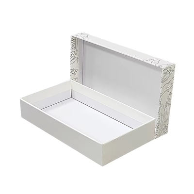 Customized Logo Two Piece Lid And Base Cardboard Gift Packaging 2 Piece Removable Hard Packaging Box For Wallet And Handbag