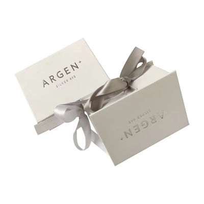 Custom Necklace Jewelry Cardboard Box Luxury Gift Box Packaging With Ribbon Premium Magnetic Gift Box