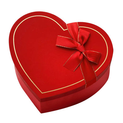 Custom Heart Shaped Gift Box Rigid Boxes for Chocolate Packaging of Jewelry and Flower