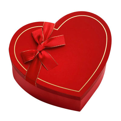 Custom Heart Shaped Gift Box Rigid Boxes for Chocolate Packaging of Jewelry and Flower