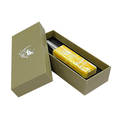 Custom Logo Small Gold Luxury Lid And Base Perfume Bottle Rigid Cardboard Paper Gift Box
