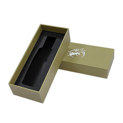 Custom Logo Small Gold Luxury Lid And Base Perfume Bottle Rigid Cardboard Paper Gift Box