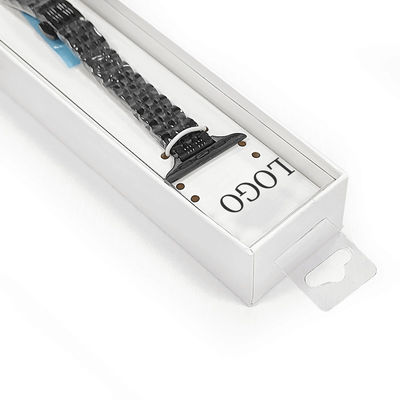 Customized Logo Luxury Watch Strap Cardboard Packaging Box Long Watch Box Necklace Bracelet Watch Strap Gift Box