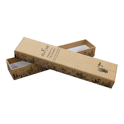 Paper Luxury Design Craft Ivory Paper Lid And Base Cardboard Jewelry Packaging Gift Box With Foam