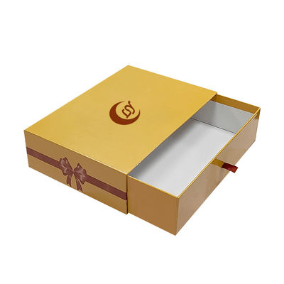 Custom Slid Drawer Gift Paper Box With Color Printing  for Gift Sets Packing Packages Paper Rigid Box