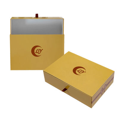 Custom Slid Drawer Gift Paper Box With Color Printing  for Gift Sets Packing Packages Paper Rigid Box