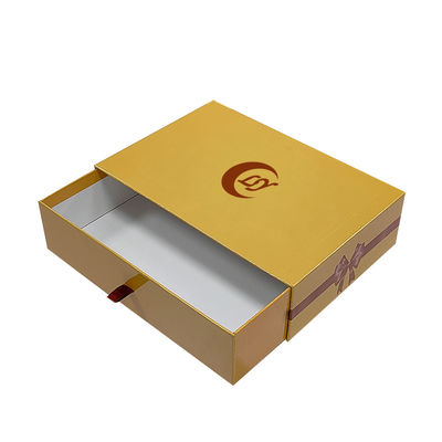 Custom Slid Drawer Gift Paper Box With Color Printing  for Gift Sets Packing Packages Paper Rigid Box