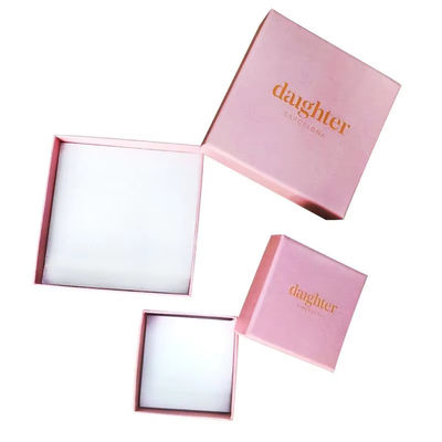 Custom Personalized Jewelry Packaging Box Necklace Ring Earring Bracelet Gift Box With Logo