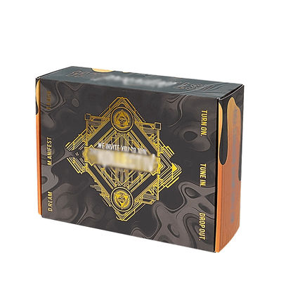 Custom Embossed Wig Nail Polish Perfume Flower Mailer Shipping Box