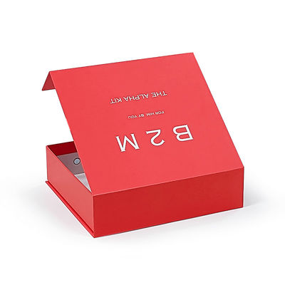 Personalized Luxury Gift Packaging Custom Magnetic Rigid Paper Box With Magnetic Flap