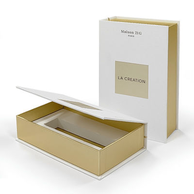 Custom Luxury Paper Packaging Magnetic Closure Gift Box Custom Logo Paper Magnetic Box For Perfume Cosmetic Packaging