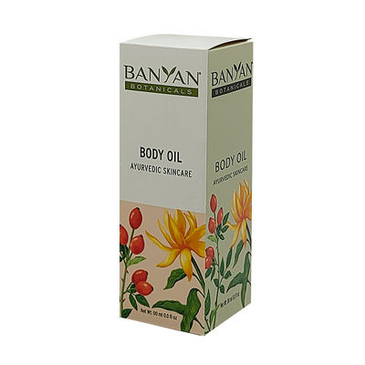 Custom Print Cosmetic Body Oil Coated Paper Craft Boxes Folding Carton Box