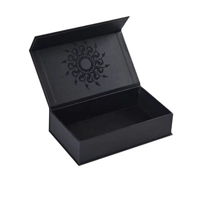 Custom Magnetic Book Shape Box Perfume Bottle Packing Paper Gift Box For Whole Sale With PVC Window
