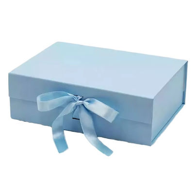 Customized Logo Recyclable Folding Paper Magnetic Box For Jewelry Cosmetic Packaging Gift