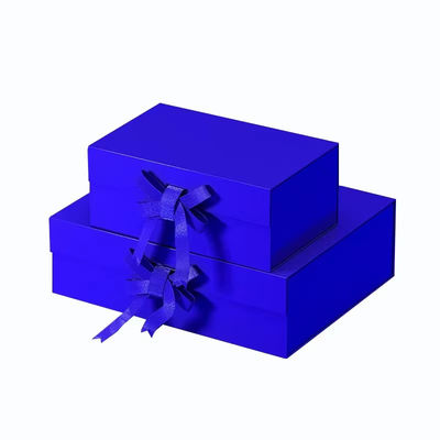 Customized Logo Recyclable Folding Paper Magnetic Box For Jewelry Cosmetic Packaging Gift