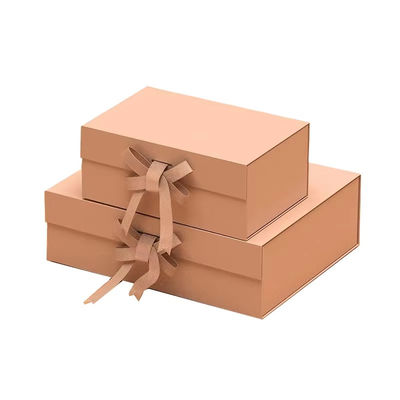 Customized Logo Recyclable Folding Paper Magnetic Box For Jewelry Cosmetic Packaging Gift